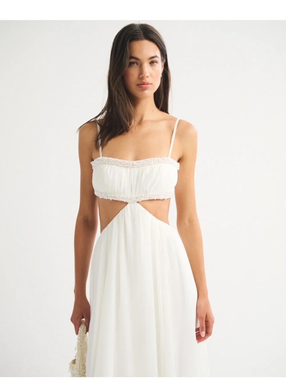 Abercrombie & Fitch chic white